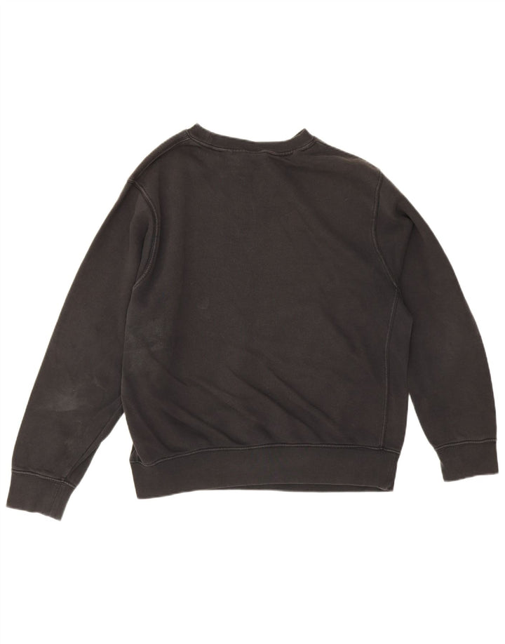Nike grafisk sweatshirt til mænd, lille sort bomuld