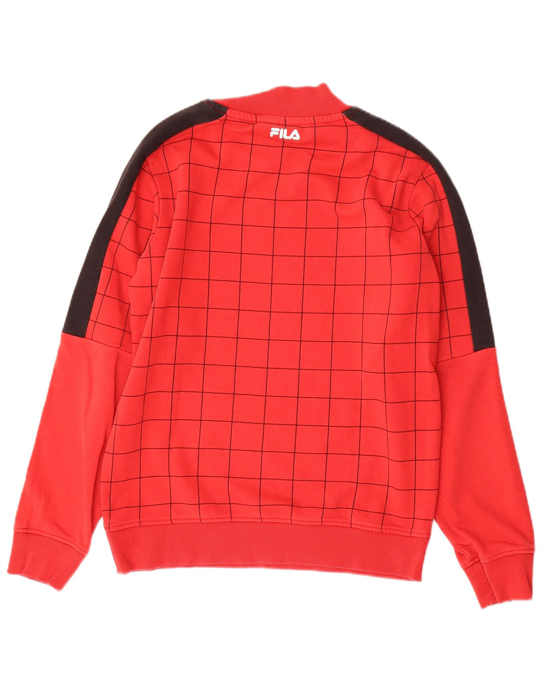 FILA Graphic Sweatshirt Jumper til drenge 13-14 år Rød Colourblock