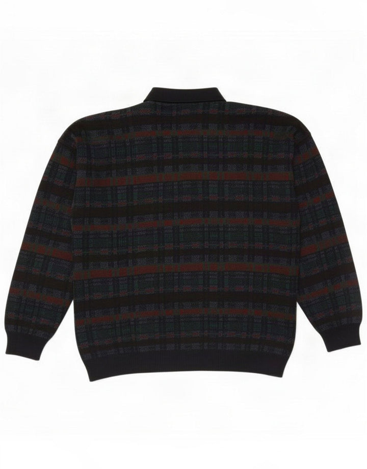 Montecatini Herre Polo Neck sweater XL Sort Check