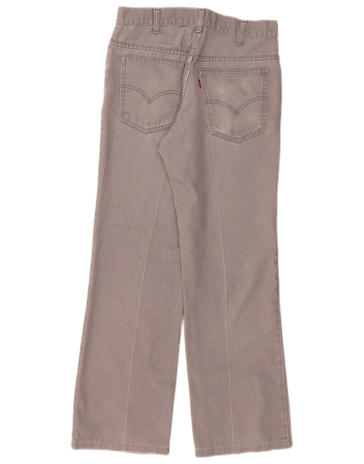 Levi's lige jeans til kvinder W32 L28 Grå bomuld