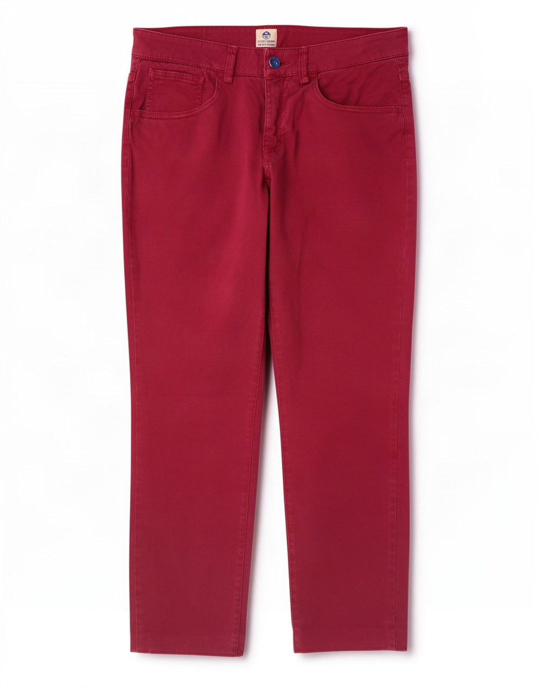 North Sails Dame Cropped Jeans W28 L25 Rød Bomuld