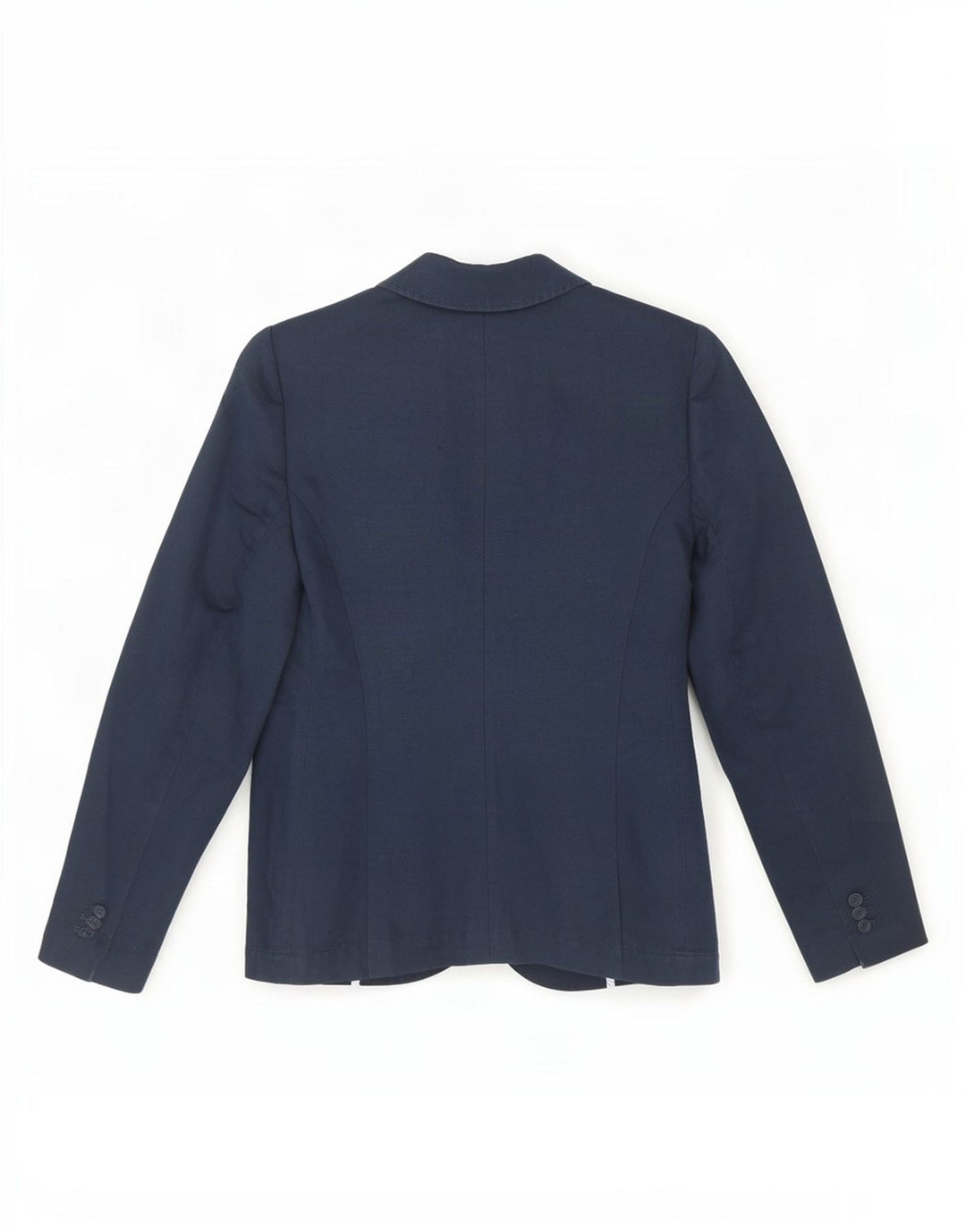 Crew Clothing Dame 2-knaps blazerjakke UK 10 Small Navy Blue Linen