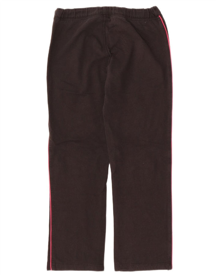 REEBOK Træningsdragtsbukser til kvinder UK 14 Stor sort polyester