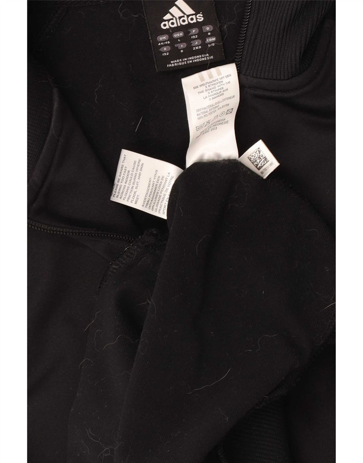 Adidas Træningsdragt til mænd Topjakke UK 44/46 Stor sort polyester