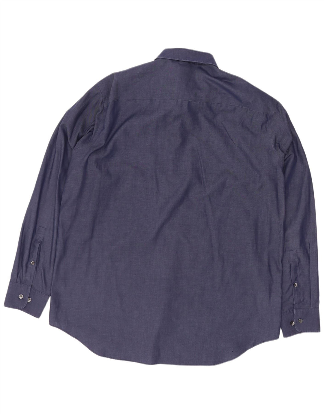 Calvin Klein Herre Regular Fit skjorte str. 16 1/2 Large Navy Blue