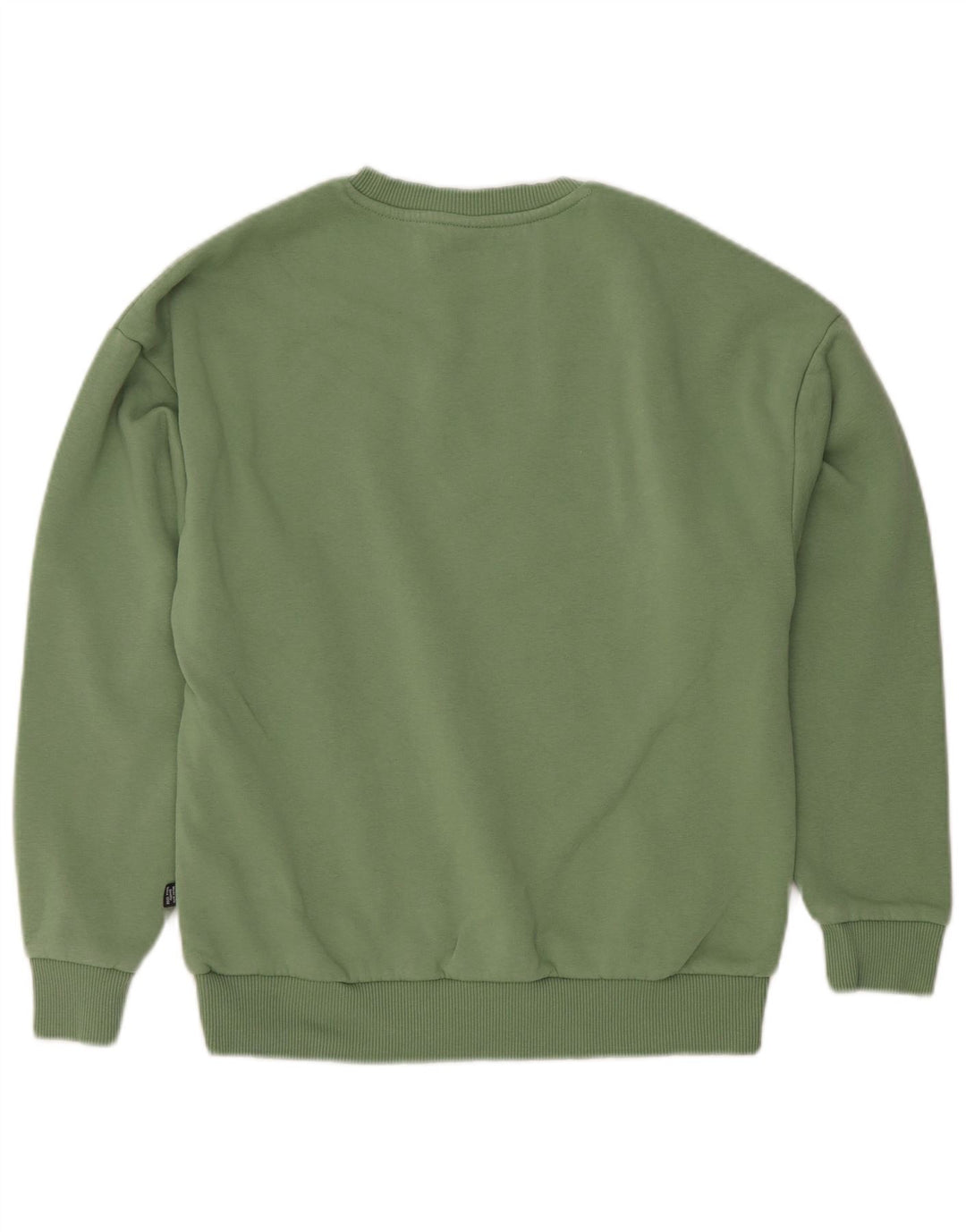 Puma Graphic Sweatshirt Jumper UK 10 lille grøn bomuld
