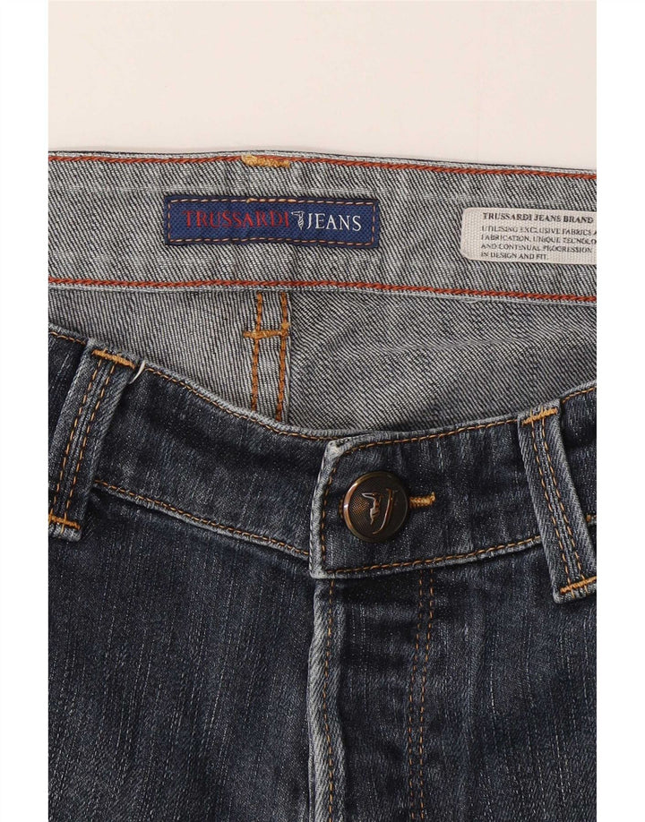 Trussardi Slim Jeans til kvinder W28 L30 Blå