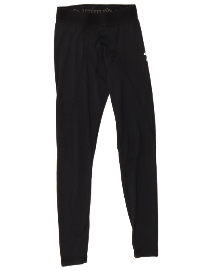 UMBRO Girls Leggings 10-11 Years Black