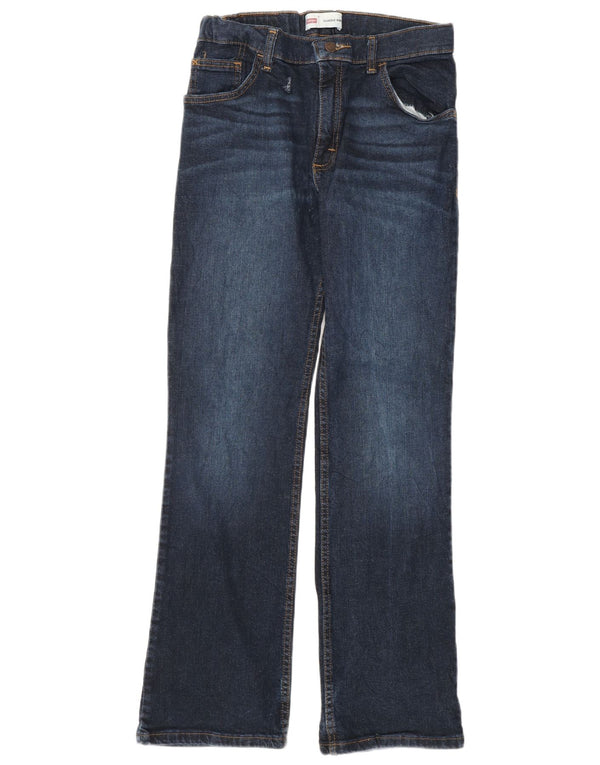 Wrangler Girls Classic Fit Bootcut Jeans 15-16 år W28 L30 Blue Cotton