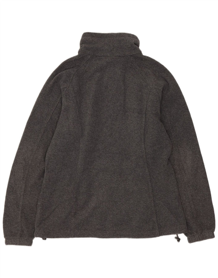 Columbia Dame Fleecejakke UK 16 Stor Grå Polyester