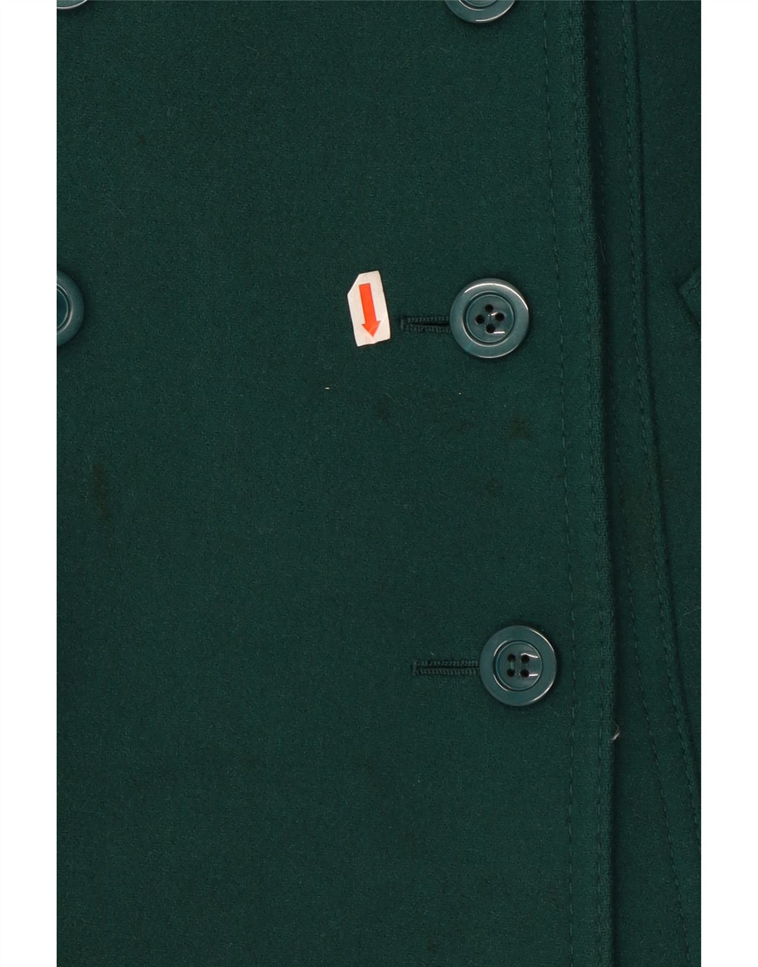 RALPH Dobbeltradet frakke til kvinder IT 42 Mellemgrøn