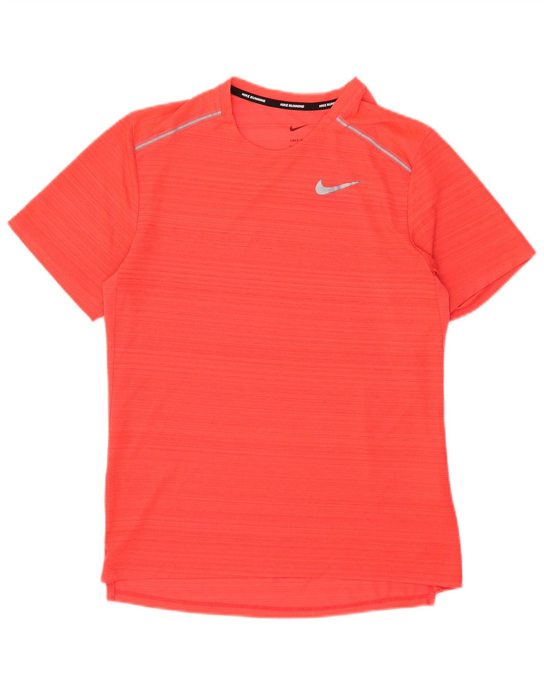 Nike Herre Dri Fit T-shirt Top Lille rødstribet polyester