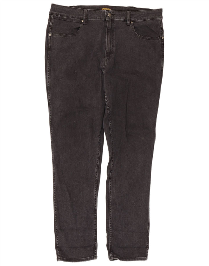 Wrangler Herre Sid Slim Jeans W38 L29 Grå Bomuld