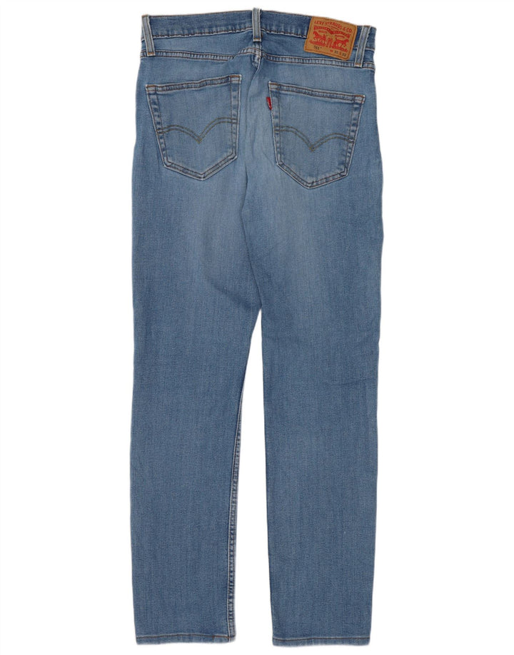 Levi's Herre 511 Slim Jeans W31 L32 Blå Bomuld