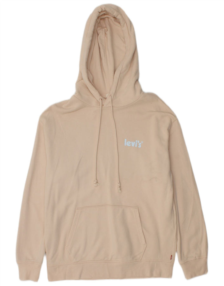 Levi's Herre hættetrøje, lille beige bomuld