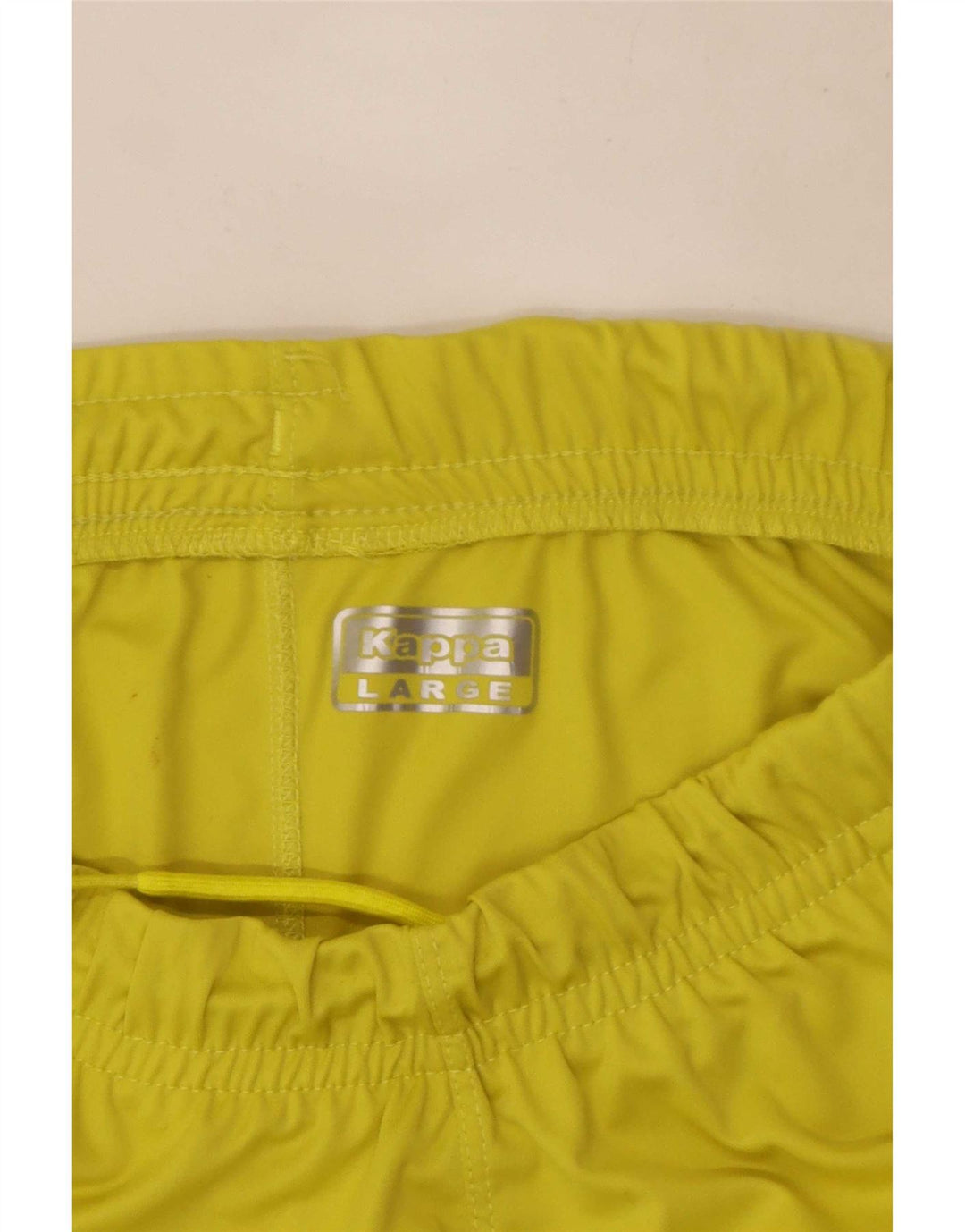 Kappa Herre grafiske sportsshorts store gule polyester