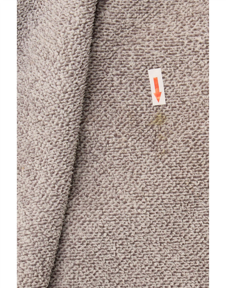 Weird Fish Herre Zip Neck Sweatshirt Jumper 3XL Grå Polyester