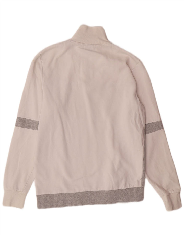 JACK & JONES Grafisk sweatshirt til mænd Medium Hvid Colourblock