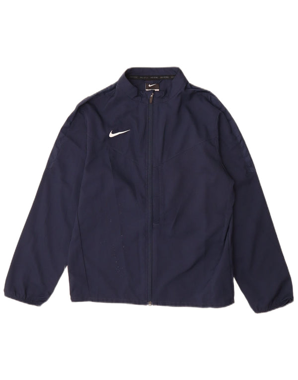 Nike Træningsdragt Topjakke til drenge 8-9 år Lille marineblå polyester