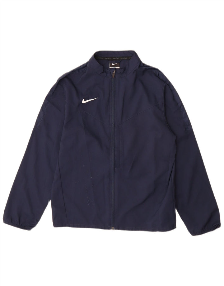 Nike Træningsdragt Topjakke til drenge 8-9 år Lille marineblå polyester