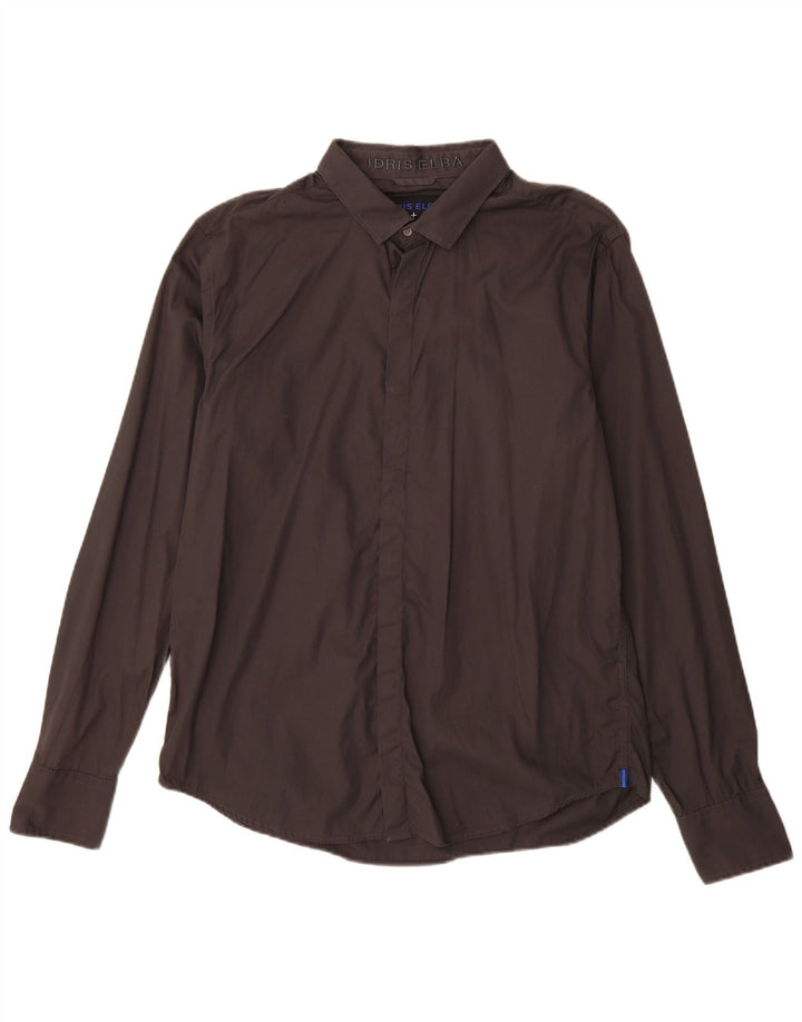 Superdry herreskjorte 2XL grå bomuld