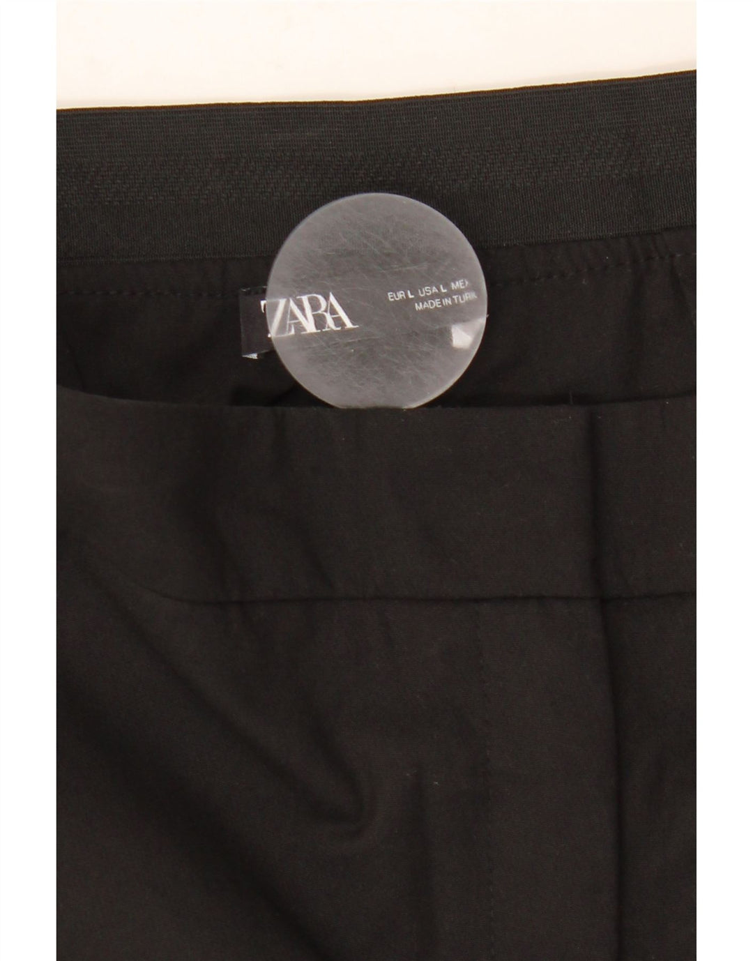 Zara Lige Chinobukser Large W30 L27 Sort