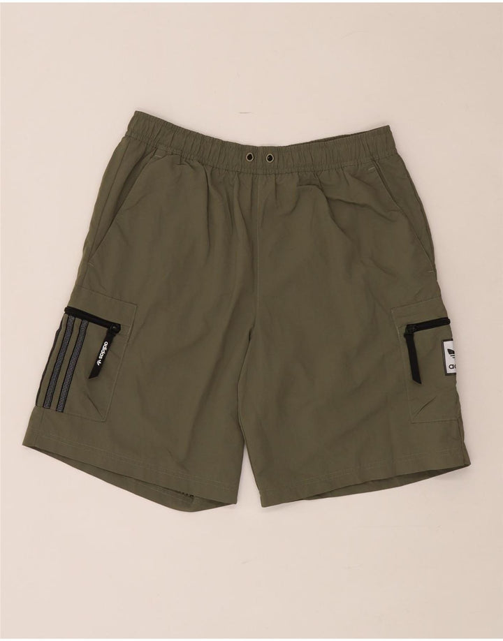Adidas Herre Sportshorts Medium Khaki Nylon