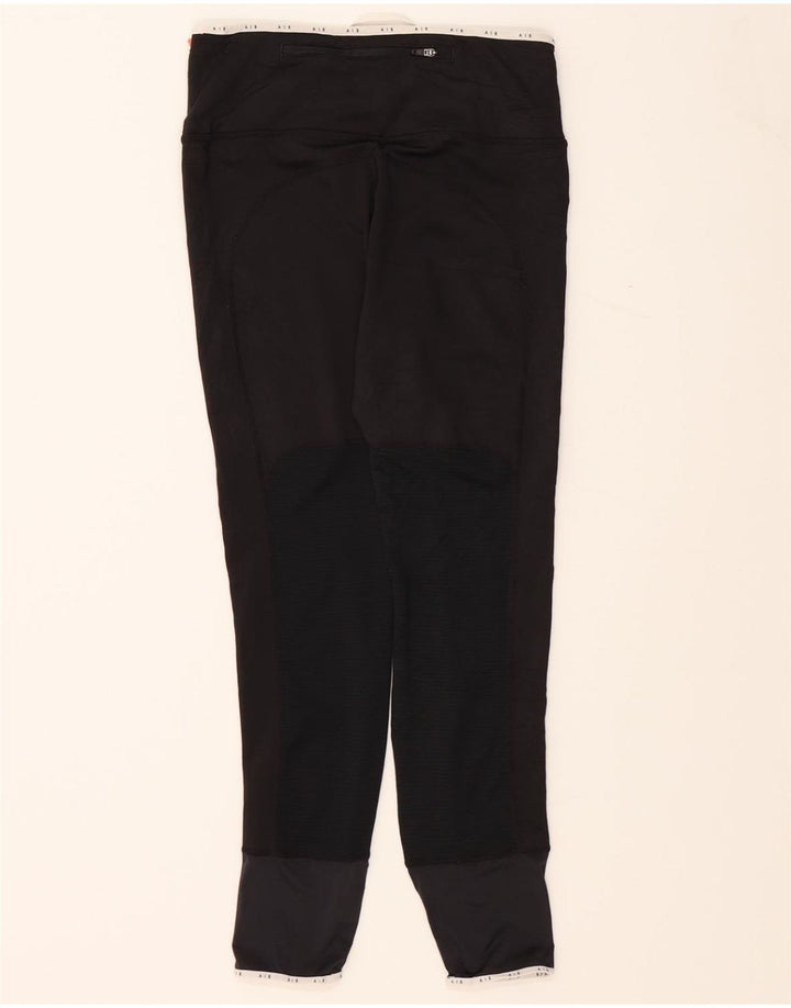NIKE Womens Dri Fit Tracksuit Trousers UK 10 Small  Black Vintage Nike and Second-Hand Nike from Messina Hembry 
