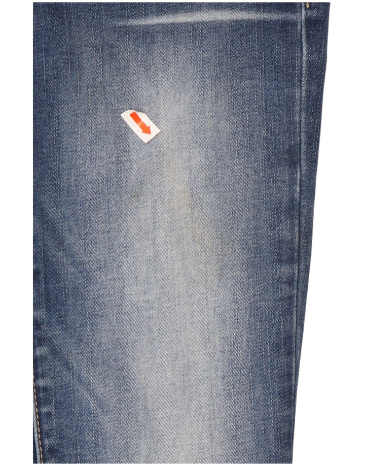 BKE Girls Long Flared Jeans 9-10 År B24 L28 Blå Bomuld