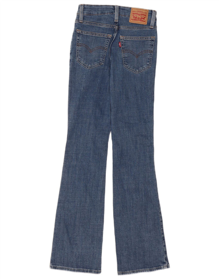 Levi's Dame 725 High Rise Bootcut Jeans W24 L31 Blå