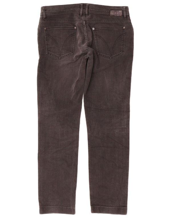 Dolce & Gabbana Dame Slim Jeans W36 L31 Grå Bomuld