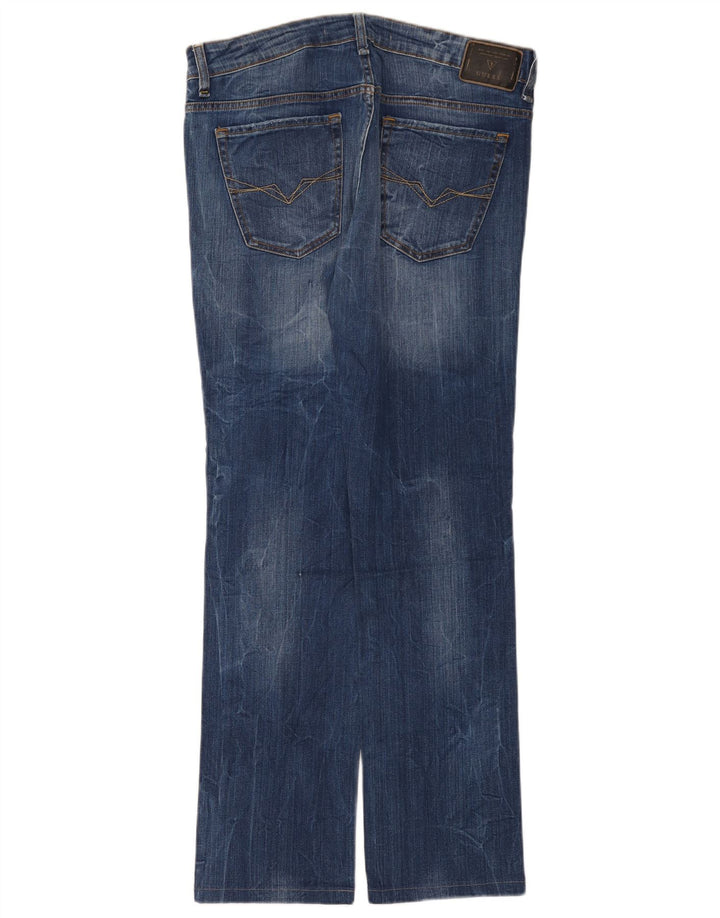 Guess Straight Jeans til mænd W34 L32 blå bomuld