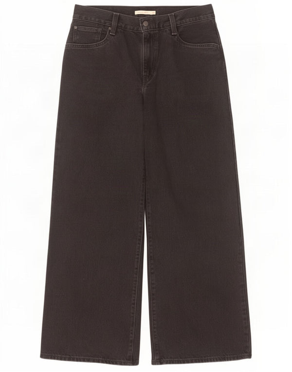 Levi's Dame Baggy Jeans med brede ben W29 L33 Sort Bomuld