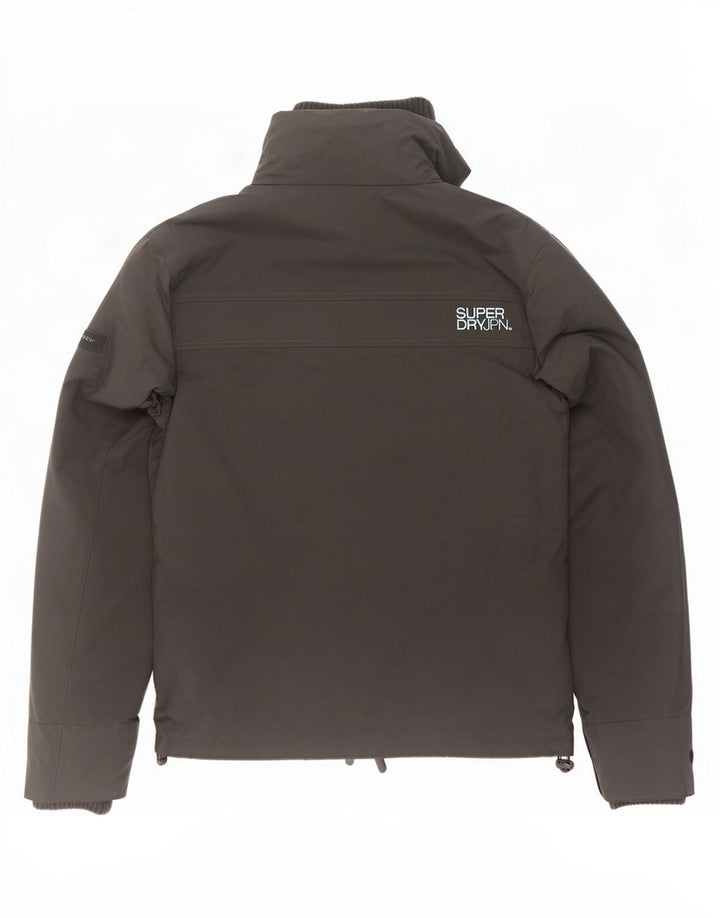 Superdry Regnjakke til mænd UK 38 Medium Sort Nylon