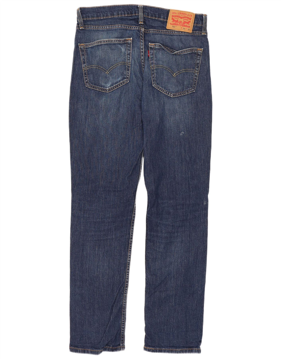 Levi's Herre 511 Slim Jeans W33 L32 Blå Bomuld