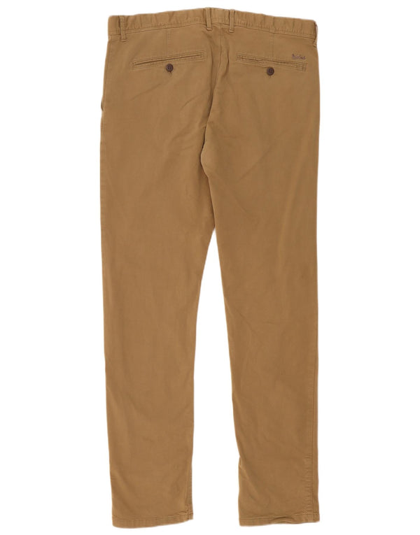 Woolrich Herre Slim Chino Bukser W36 L32 Brun Bomuld