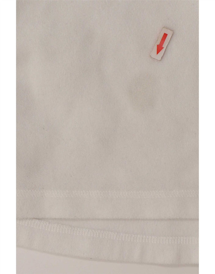 Helly Hansen Fleece Jumper med lynlås til mænd Medium White Colourblock Polyester