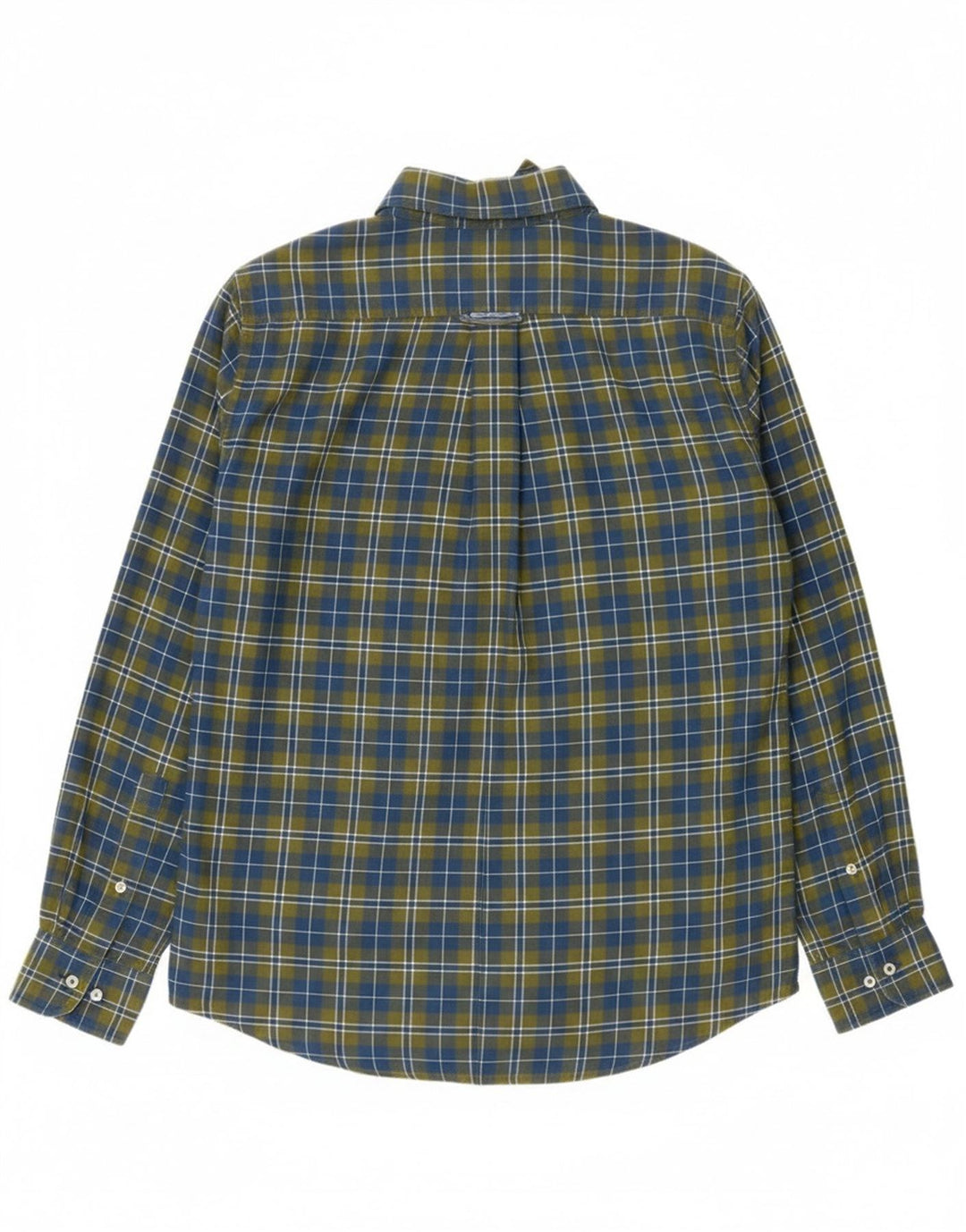 Murphy & Nye Herre Sailmakers Flannel skjorte Stor grøn ternet bomuld