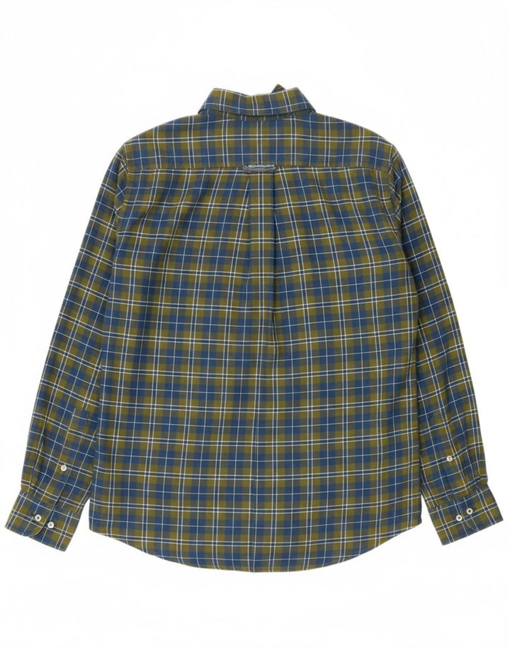 Murphy & Nye Herre Sailmakers Flannel skjorte Stor grøn ternet bomuld