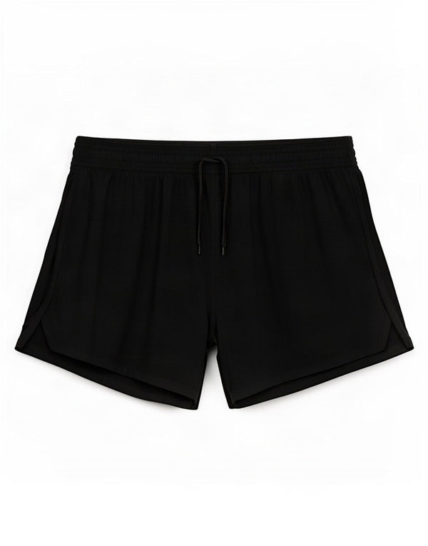 Nike Dame Dri Fit sportsshorts UK 10 Small Black Polyester