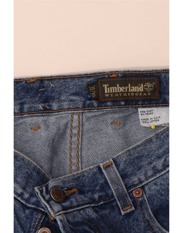 Timberland Straight Jeans til mænd W31 L30 blå bomuld