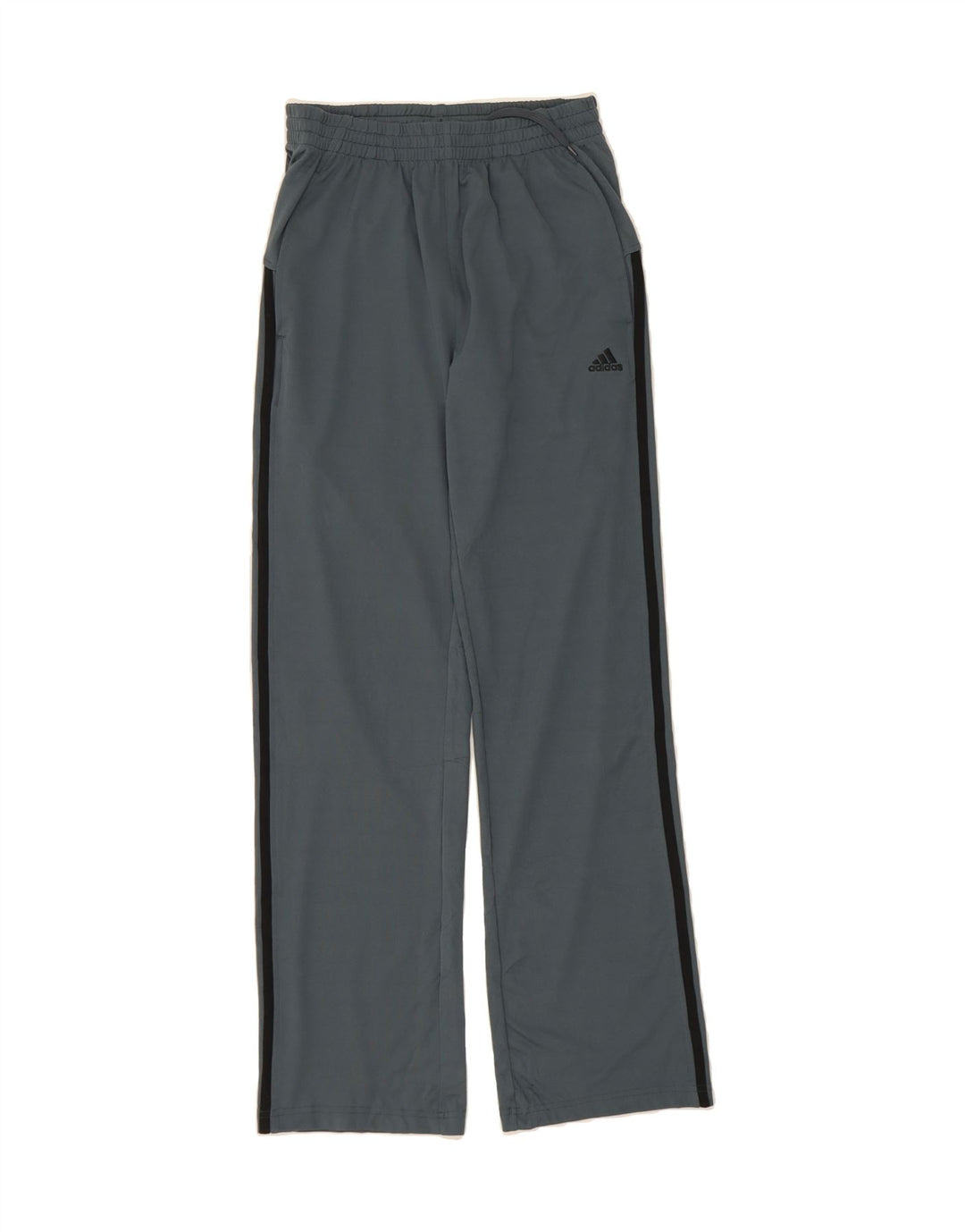 ADIDAS Boys Tracksuit Trousers 14-15 Years Large Grey Polyester Vintage Adidas and Second-Hand Adidas from Messina Hembry 