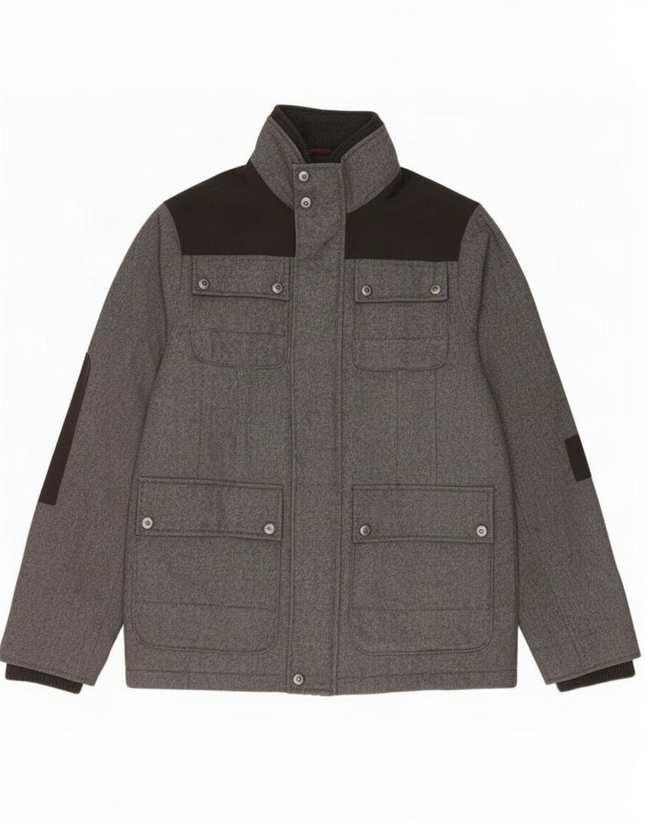 Marks & Spencer Herre Blue Harbor Utility Jacket UK 38 Medium Grey