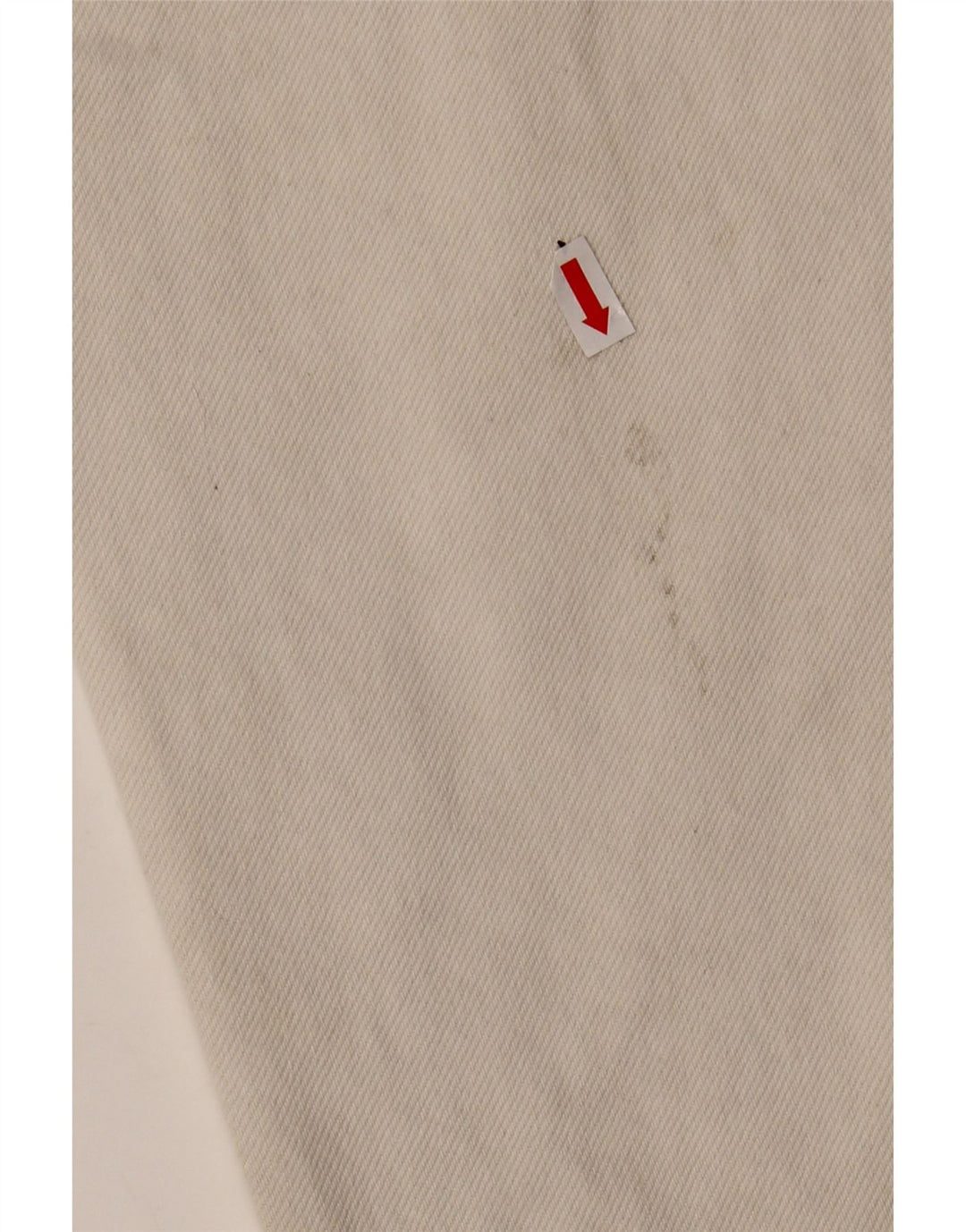 ZARA piger nødlidende højtaljede koniske jeans 13-14 år W28 L22 hvid