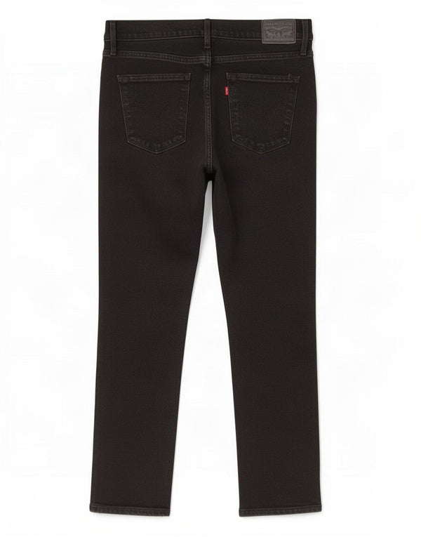 Levi's Womens 312 Shaping Slim Jeans W30 L25 Black Cotton