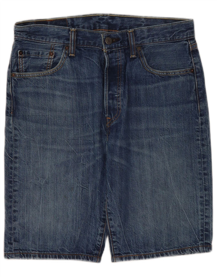 Levi's Herre 501 denimshorts W30 mellemblå bomuld