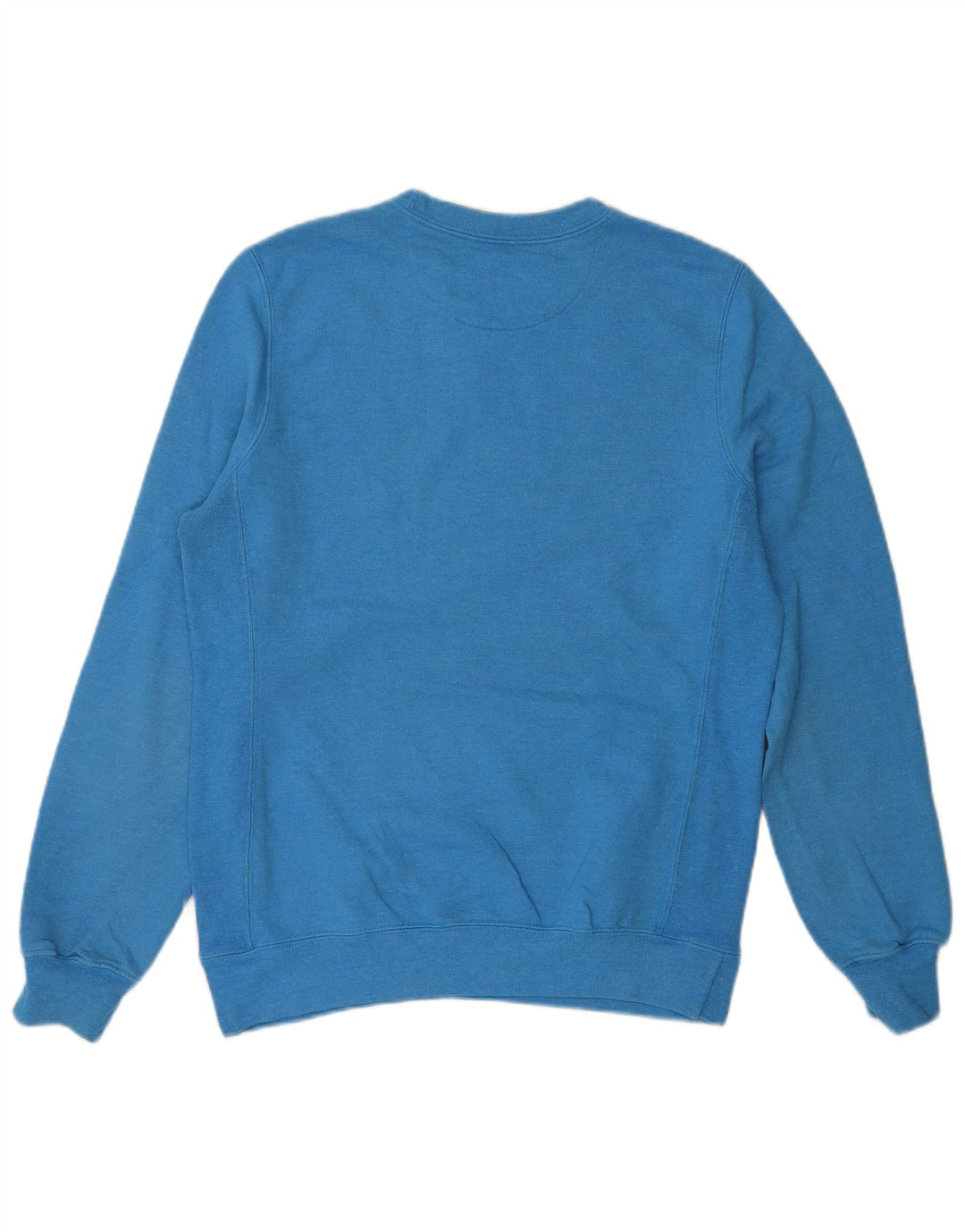 CHAMPION Dame Sweatshirt Jumper UK 14 Medium Blue Bomuld