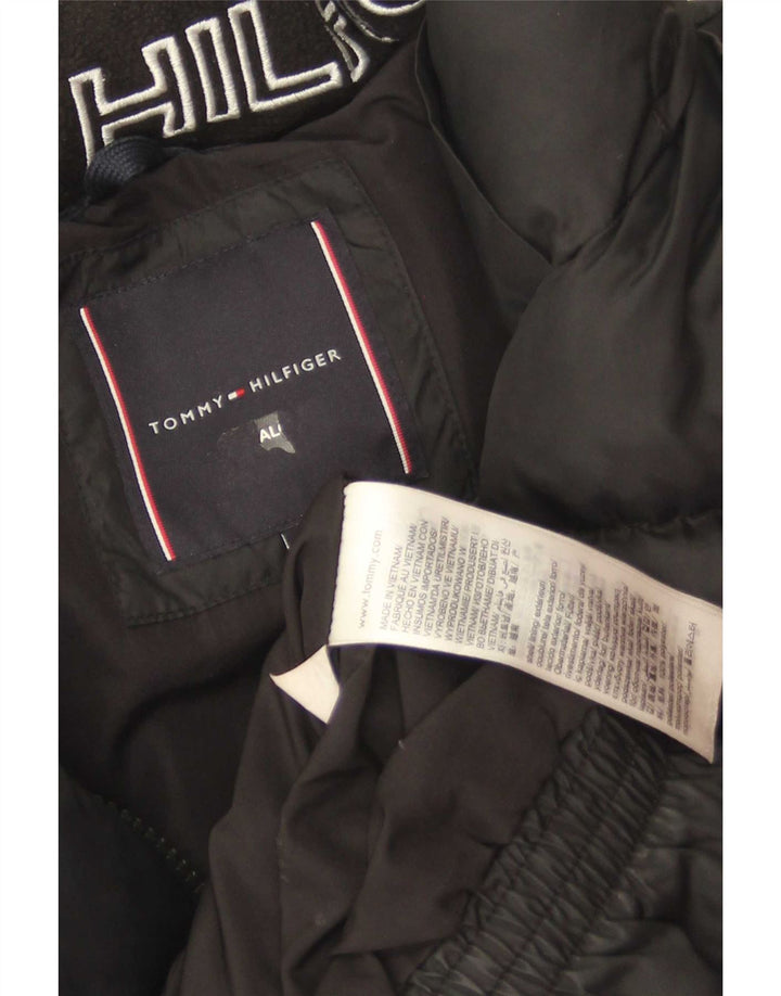 Tommy Hilfiger drenge polstret jakke 13-14 år sort polyester