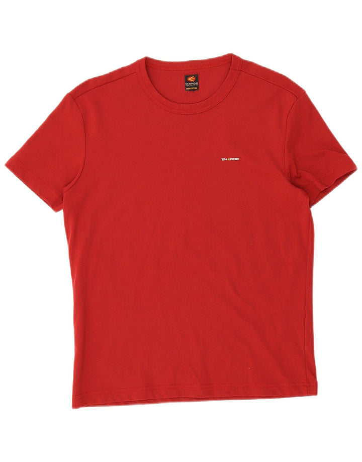 ENERGIE Dame T-Shirt Top UK 16 Large Red