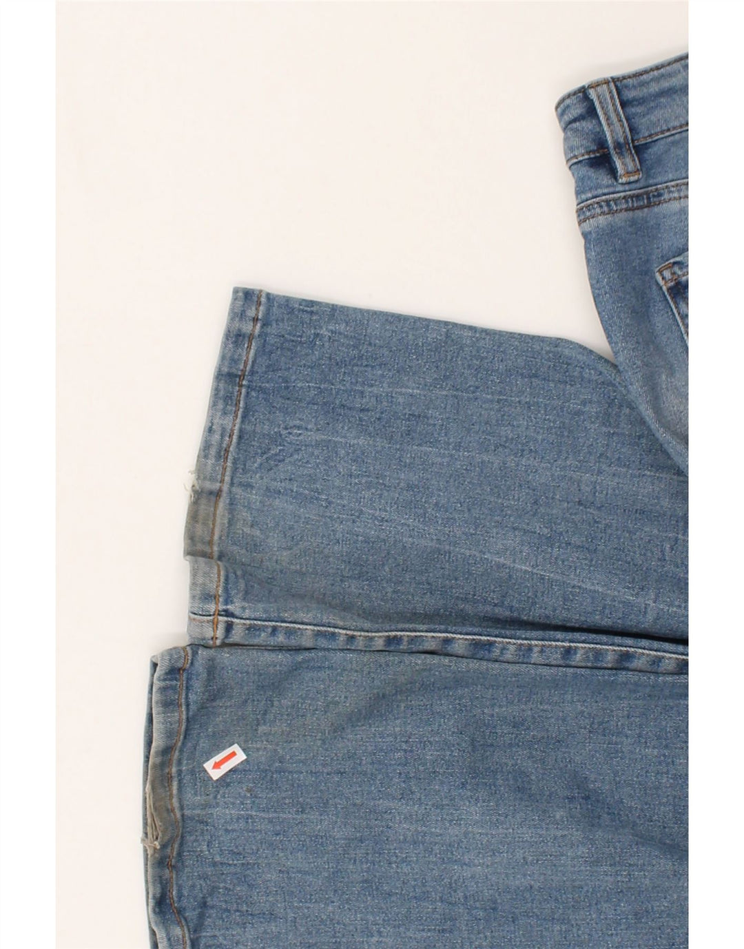 BENETTON Mens Straight Jeans W26 L33 Blue Cotton | Vintage Benetton | Thrift | Second-Hand Benetton | Used Clothing | Messina Hembry 